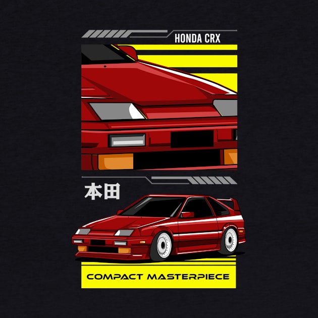 Honda CRX by Harrisaputra